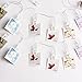Reabeam Photo Clips String Lights, Twinkle Light,Wedding Anniversary Party,Home,Bar, Coffee Shop,Christmas Halloween Decor Lights,Battery Powered for Hanging Pictures,Notes,Memos,Artwork