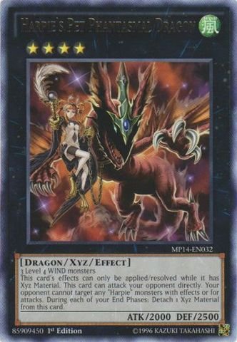 Yu-Gi-Oh! - Harpie's Pet Phantasmal Dragon (MP14-EN032) - Mega Pack 2014 - 1st Edition - Rare