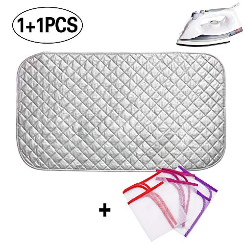 Ironing Mat Blanket,Houseables Portable Washable Waterproof Premium Cotton Magnetic Ironing Mat Blanket,Heat Resistant Pad Cover for Washer,Dryer Ironing Board Alternative Cover