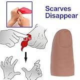 ensunpal store HOT SALE Magic Thumb Tip Trick Rubber Close Up Vanish Appearing Finger Trick Props