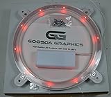 CORNHOLE LED Light Set-Includes 2 Lights-Play Cornhole All Night Long-Mulitple Colors-Lasts 60+ Hours on 2 AA Batteries! (Red)