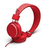 Urbanears Plattan On-Ear Headphones, Tomato (4091011)