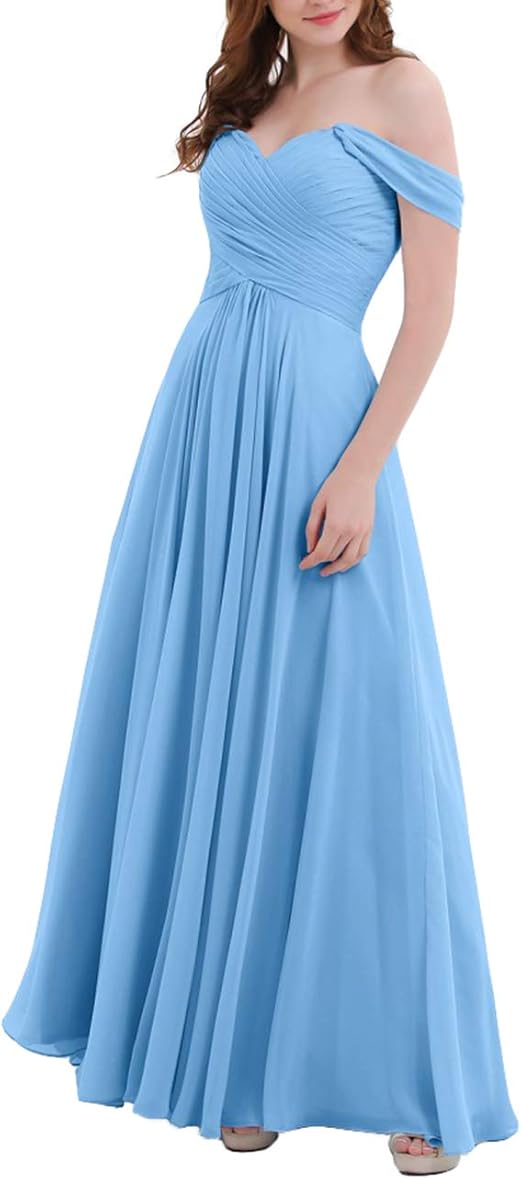 Bridesmaid Dress Lace Prom Dress Chiffon Prom Gowns One Shoulder Bridesmaid Dresses A Line Sky