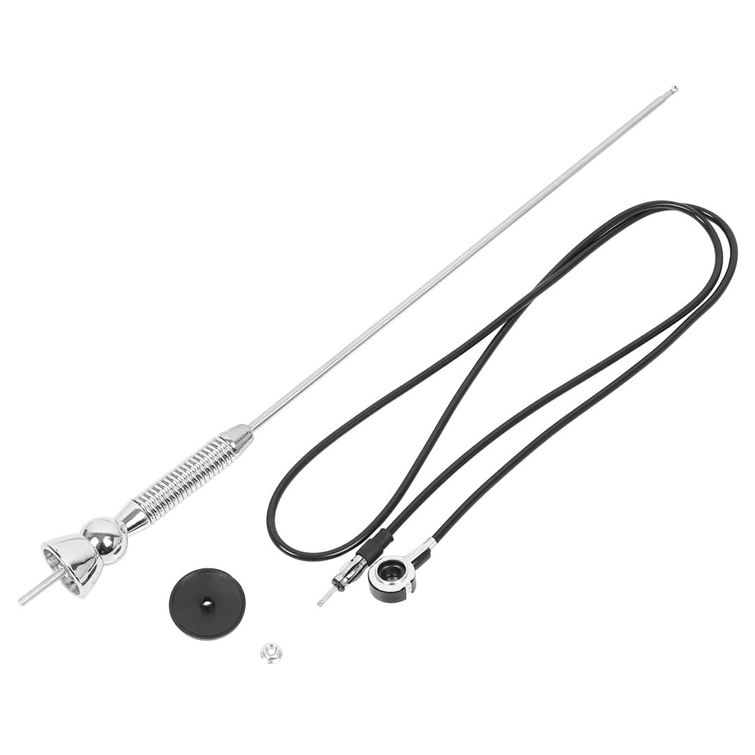 X AUTOHAUX 45 Inch Universal Roof Radio Antenna AM FM Aerial for Car Vehicle