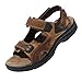 iLoveSIA Men's Leather Walking and Hiking Sandals