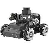 ROS2 Robot Car for Raspberry Pi 5 Programmable AI Vision Smart Robot Kit 360&deg; Omnidirectional Movement Chassis, Lidar SLAM Mapping Navigation Path Planning Autonomous Driving, MentorPi M1 Without RPi