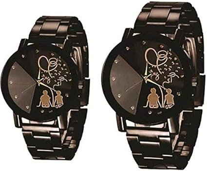 Buy Flaunt Market Tree Love Analogue Couple Watches For Men And Women Online At Low Prices In India Amazon In