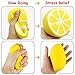 Prime Pack - 8 pcs Jumbo Squishies - Slow Rising Fruit Squishes - Apple Banana Lemon Mango Peach Pineapple Strawberry Watermelon - Cream Scented Kawaii Squishy - Stress and Anxiety Relief Wrist Toys