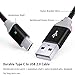 USB C Cable [6-Pack 10ft], Nylon Braided USB A to USB C Charger Cable Fast Charging Type C Charger Cord Compatible with Samsung Galaxy S24 S23 S22 S21 S20 S10 Note 20 10 9 8 A20 A51 A71,LG G8 G7 V30