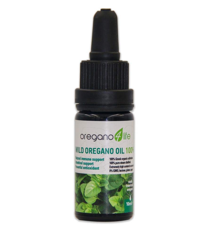 Oregano4Life 100 Percent Wild Oregano Oil, 10 ml