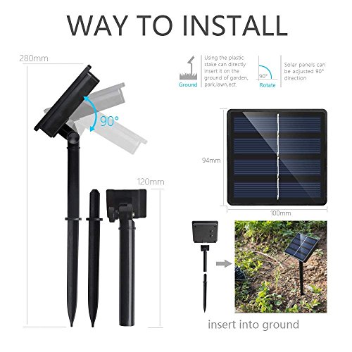 SOLARBABY Solar Christmas Lights,72ft 200 LED Outdoor Solar String Lights Waterproof Solar Power String Lights Outdoor Decoration Lighting for Christmas Wedding Holiday Party Xmas Tree, Multicolor