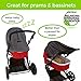 SnoozeShade Original Deluxe - Stroller Sun Shade and Baby Sleep Aid