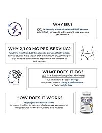 Keto Pills – 3 x dosis (2100 mg ~ 90 cápsulas) Avanzado Keto Burn Diet Pills – Mejor suplemento de Ketones...