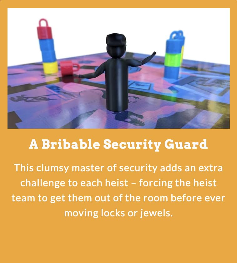 Tiny Laser Heist - A Hilariously Awkward 3D Heist Game, Base + Expansion Pack, 3+ Players, Every Round is a Mini Escape Room