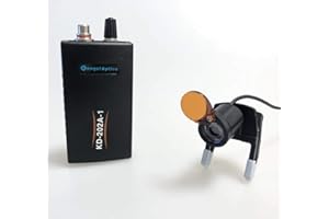 Songzi Optics Surgical Dental Headlight Comes with a Yellow Flip-Over Filter for Working with Resin Composites