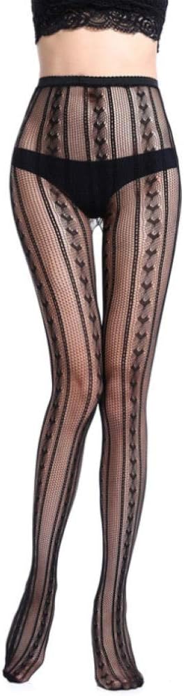 Women Long Fishnet Stockings Pantyhose Mesh Stockings Lingerie Skin Thigh High Stocking for Female