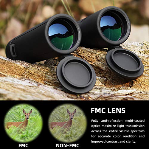 image for Eyeskey 8X42 Binoculars for Adults Compact Lightweight | Fully Waterpr