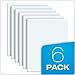 TOPS Quadrille Pad, 8.5 x 11 Inches, 15 Pound Stock, 50 Sheets per Pad, 6 Pads per Pack, White (99522)