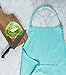 DII Everyday Basic Kitchen Collection, Chef Apron, Aqua