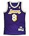 Kobe Bryant Los Angeles Lakers Adidas NBA Throwback Swingman Jersey - Purple