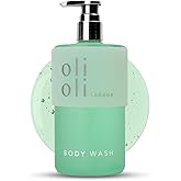 OLIOLI Revitalizing Body Wash 15.2oz | Detoxifying Aloe Vera with Pro-Vitamin B5 & Botanicals | Daily Hydrating Cleanser for All Skin Types | Deep Cleansing Body Wash for Dry & Sensitive Skin