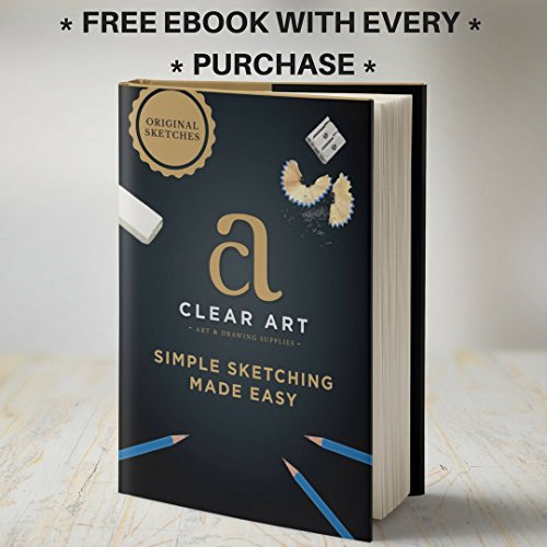 Drawing Kit Drawing Pencils Sketch Pencils 36 Piece Sketch Kit with Case A5 Sketch Pad