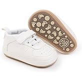 Clowora Unsex Baby Shoes Boys Girls Infant Sneakers Non-Slip Soft Rubber Sole Toddler Crib First Walker Lightweight Shoes