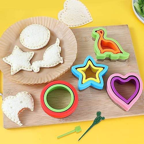 Pcs Sandwich Cutters for Kids Uncrustables Sandwich Maker Bread