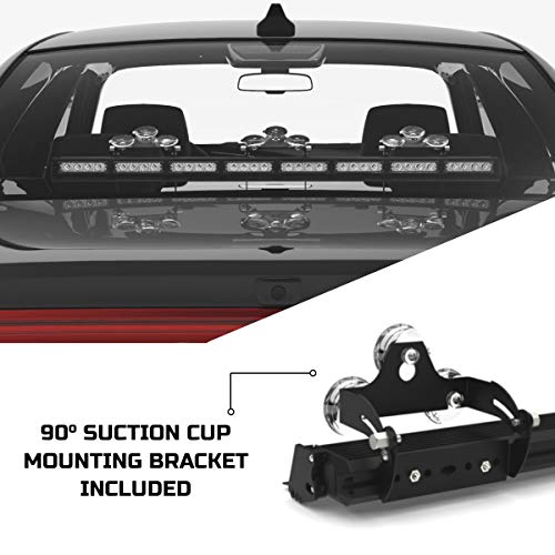 SpeedTech Lights Striker TIR 8 Head LED Traffic Advisor Windshield
