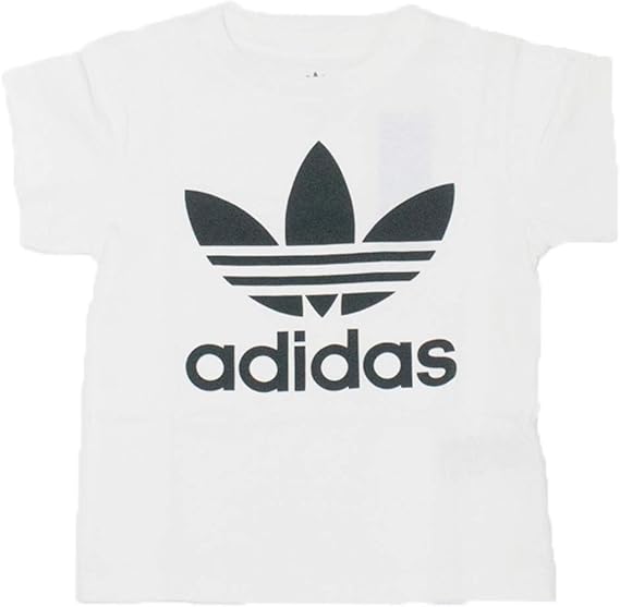 Amazon アディダス オリジナルス Adidas Originals 子供用 トレフォイルロゴ 半袖tシャツ 男の子 女の子 Fuh60 130 ホワイト Tシャツ カットソー 通販