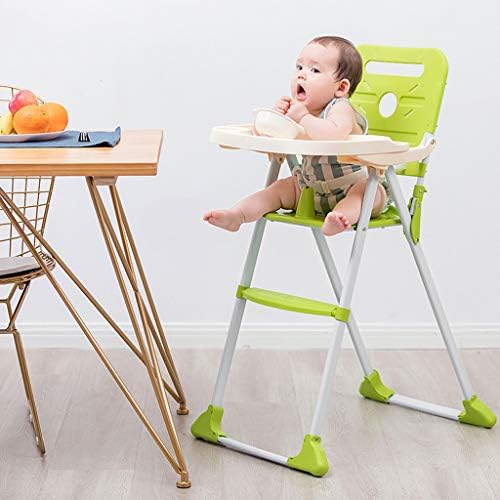 ハイチェア折りたたみ調節可能なペダルとトレイ 三角構造の安定したサポート 情熱セール 6ヶ月 4歳の赤ちゃんのため