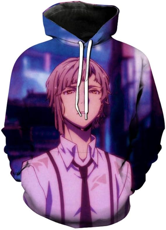 Personajes de Anime Impresión 3D Dibujos Animados de Anime Cool Casual