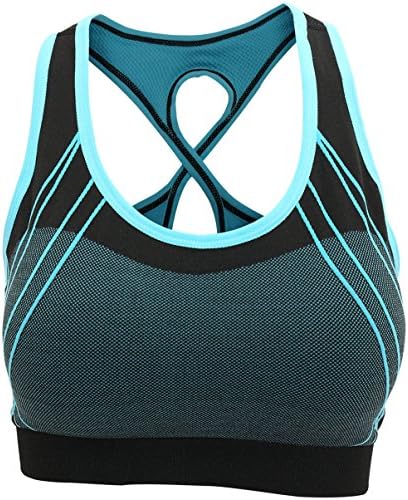 aimilian Women's Seamless Padded Sports Bra Workout Yoga Bras