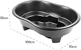 Pisces Tronto Preformed Rigid Pond 140 Litres L100 W70 H30cm view 4
