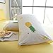 BuLuTu Cotton Pineapple Print Bed Pillowcases Set of 2 Queen Off White Pillow Covers Decorative Standard for Boys Girls Envelope Closure End-Premium,Ultra Soft,Hypoallergenic (2 Pieces,20