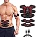 Wolfyok Abdominal Muscle Toner, USB Rechargeable Abdominal Toning Belt Muscle Training Gear ABS Stimulator Trainer Workout Equipment Machine Fat Burners for Abdomen/Arm/Leg/Stomach Men Women