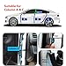 MATCC 13Ft(4M) Car Door Rubber Seal Z Shape Trim Seal Door Edge Guards Weatherstrip Hollow for Car Truck Motor Protector