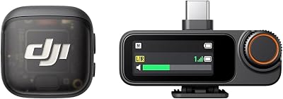 Mic 3 (1 TX + 1 RX), micrófono lavalier inalámbrico