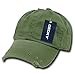 Olive Green Polo Style Adjustable Unstructured Low-profile Baseball Cap Caps Hat Hats