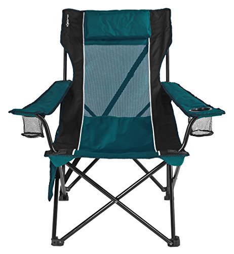 Kijaro Sling Folding Chair, Cayman Blue Iguana
