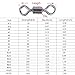 Dr.Fish Barrel Fishing Swivels, Available from #12-#12/0, Stainless Swivels Fishing Tackle Saltwater, Freshwater, Leader/Line/Lure Connector