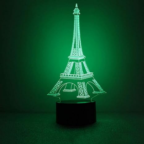 Zonxn Bedroom Bedside Lightings Usb 7 Colorful Changeable 3d