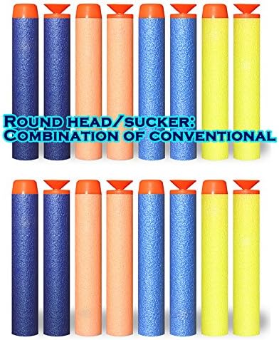100pcs 7.2cm Refill Bullet Darts for Nerf N strike Elite Series Blasters Kid Toy Gun