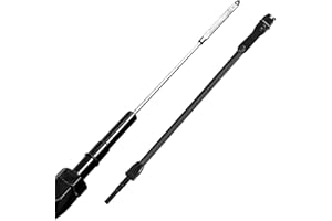 HAHAHA LS Truck 21.79inch Dipstick Compatible with LS Truck Flexible Oil Dipstick LSX LS1 LS2 LS2 LS6 4.8L 5.7L 6.0L 6.2L Black (Black) （21.79inch）