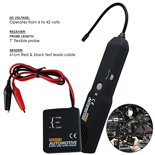 Automotive Circuit Tester Tracer Wire Short Circuit Finder DC 42V