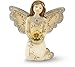 Pavilion Gift Company Elements March Monthly Angel Figurine, Includes Aquamarine Birthstone, 3-Inch