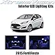 XtremeVision Ford Fiesta 2015+ (7 Pieces) Pure White Premium Interior LED Kit Package + Installation Tool Tool