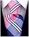 Buffalo Plaid for Men - Woven Necktie - Blue and Pink