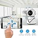 elinkSmart Indoor Wifi Camera Wireless IP Home Camera for Baby Elder Pet Nanny Monitor, Pan/Tilt/Zoom, 720P HD, Motion Detection, 2 Way Audio, Night Vision and Calling