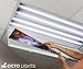 Fluorescent Light Cover for Classroom Ceiling Lights - Premium Backlit Film Insert 2x4 (22.38
